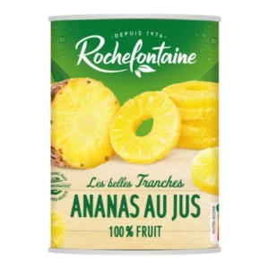 Ananas - Morceaux tranches au sirop - 565g