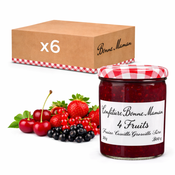 Confiture Bonne maman 4 fruits 370g