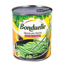 Haricot vert bonduelle très fin 800g