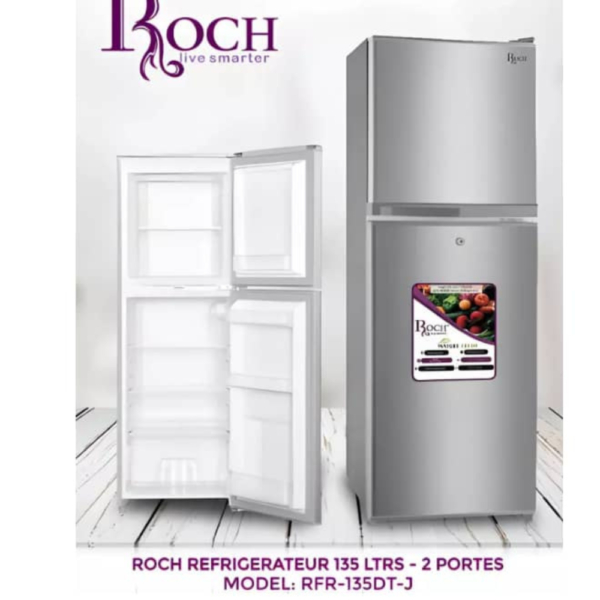Réfrigérateur Roch 2 portes 135 l