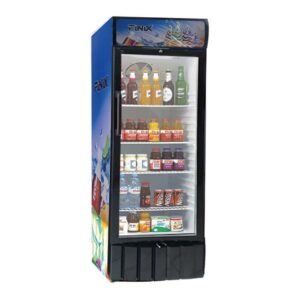 Réfrigérateur Finix 1 porte 380 litres vitrine