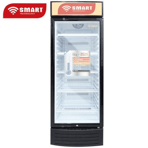 Réfrigérateur smart technology vitrine 1 porte 242 litres