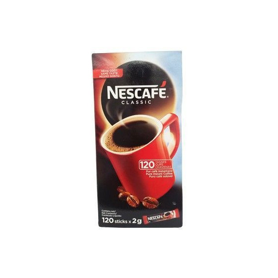 Café - Nescafé - classique - Boite de 150 sticks 1.5g