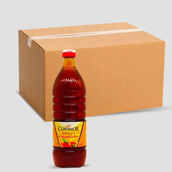 Carton vinaigre Covinor rouge 12*1L