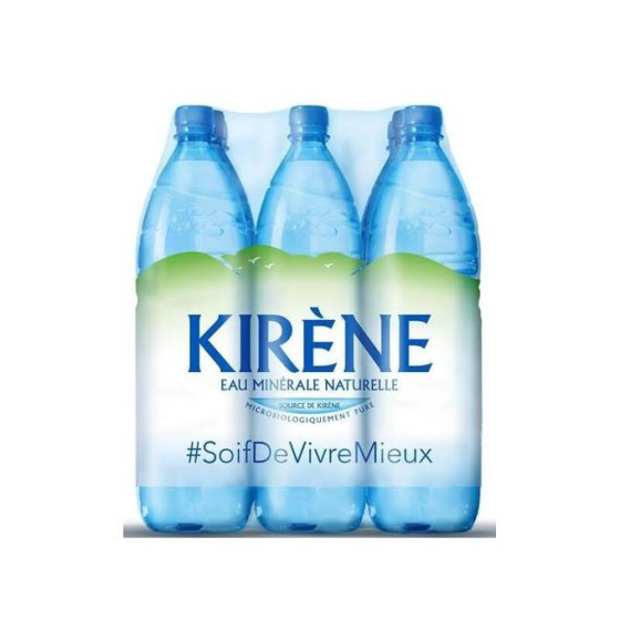 Eau minérale naturelle - Kirène  6 x 1,5L