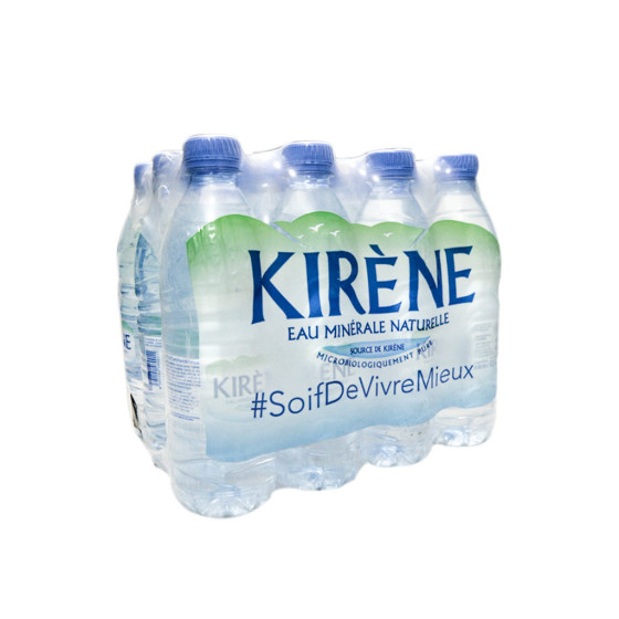 Eau minérale naturelle - Kirène  12 x 0,5L