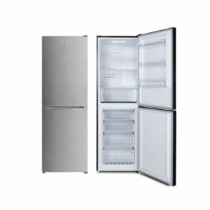 Réfrigérateur Astech combiné 4 tiroirs Nofrost inox 111 litres