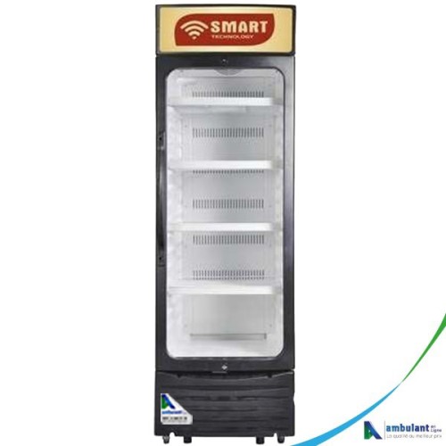 Réfrigérateur smart technology vitrine 1 porte 242 litres