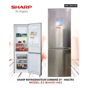 Réfrigérateur Sharp combiné 3 tiroirs 400 litres